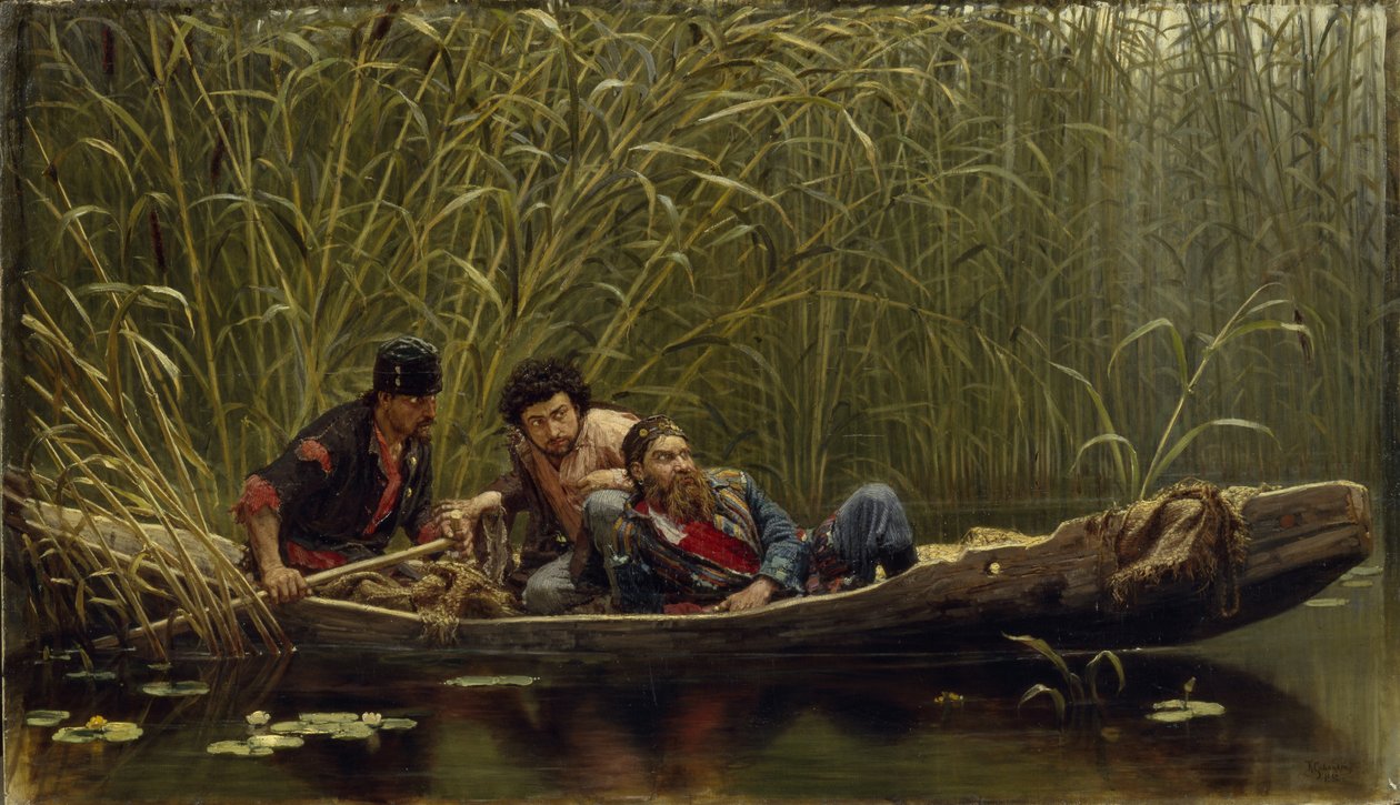 Los hombres sórdidos, 1882 de Konstantin Apollonovich Savitsky