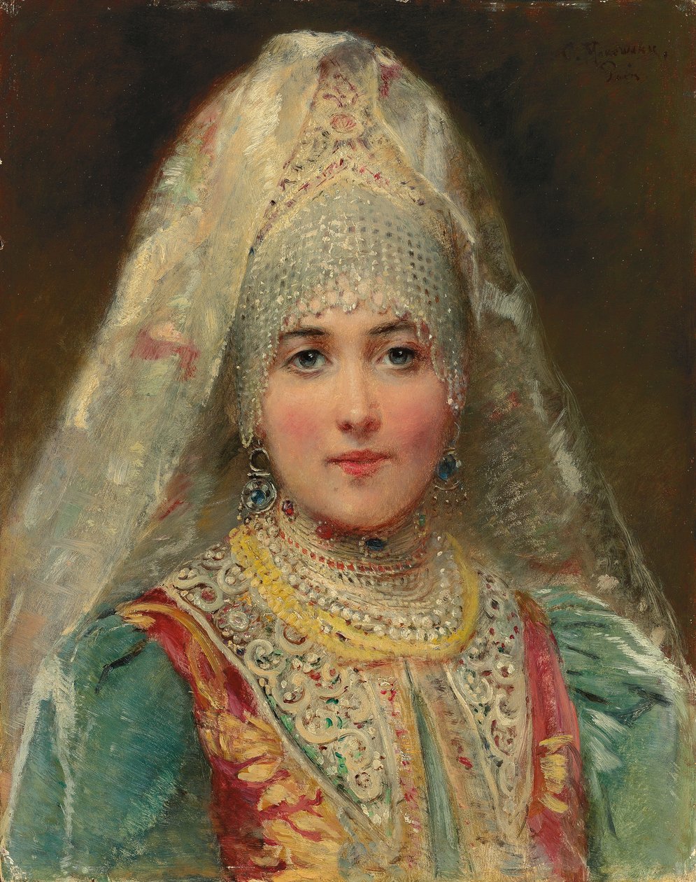 Boyarina de Konstantin Egorovich Makovsky