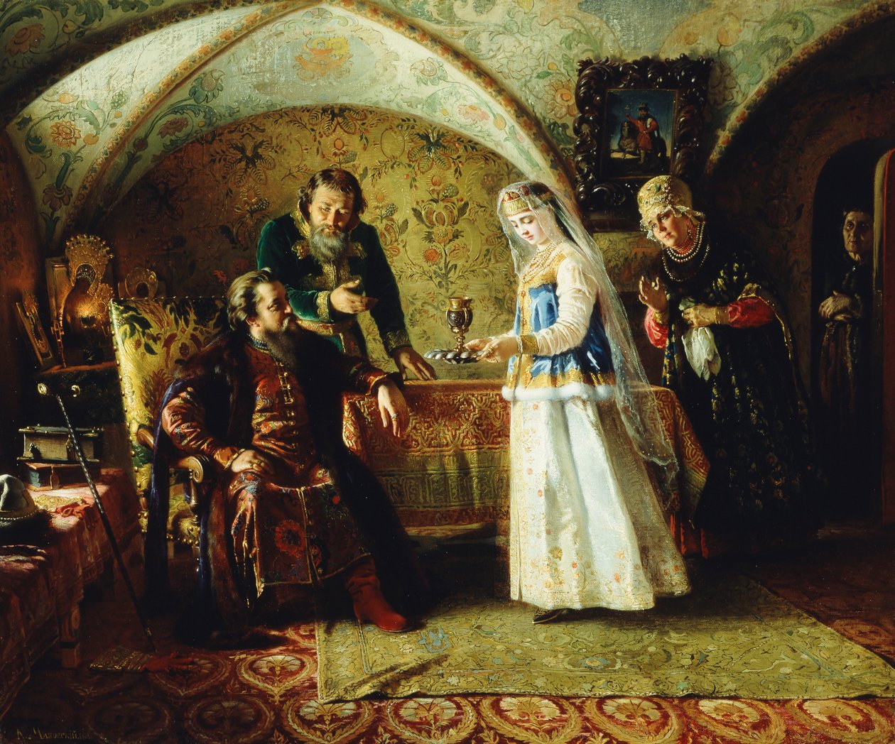 La introducción de Konstantin Egorovich Makovsky