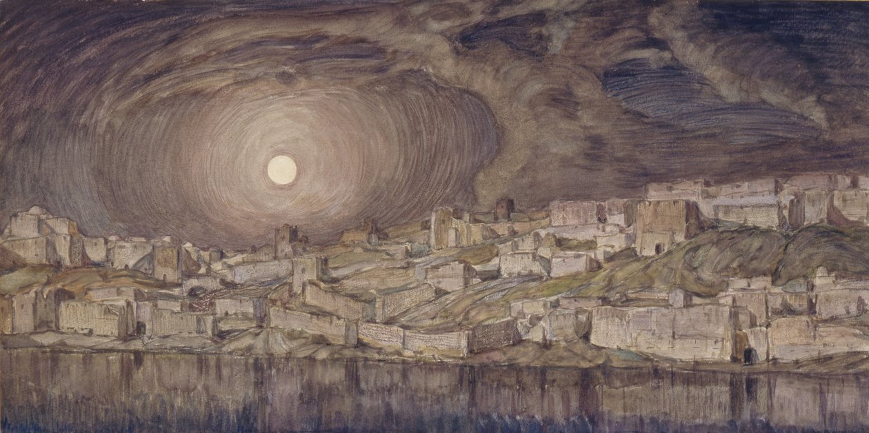 La Crimea, 1908 de Konstantin Fyodorovich Bogayevsky