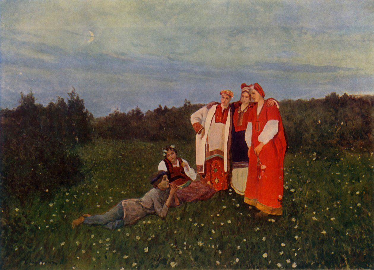 Canción de Primavera, 1892, 1965 de Konstantin Alekseevich Korovin