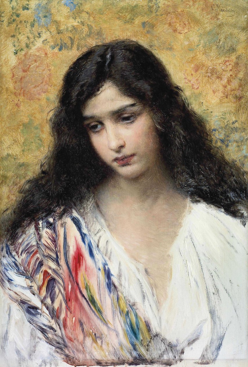 Belleza rusa de Konstantin Makovsky