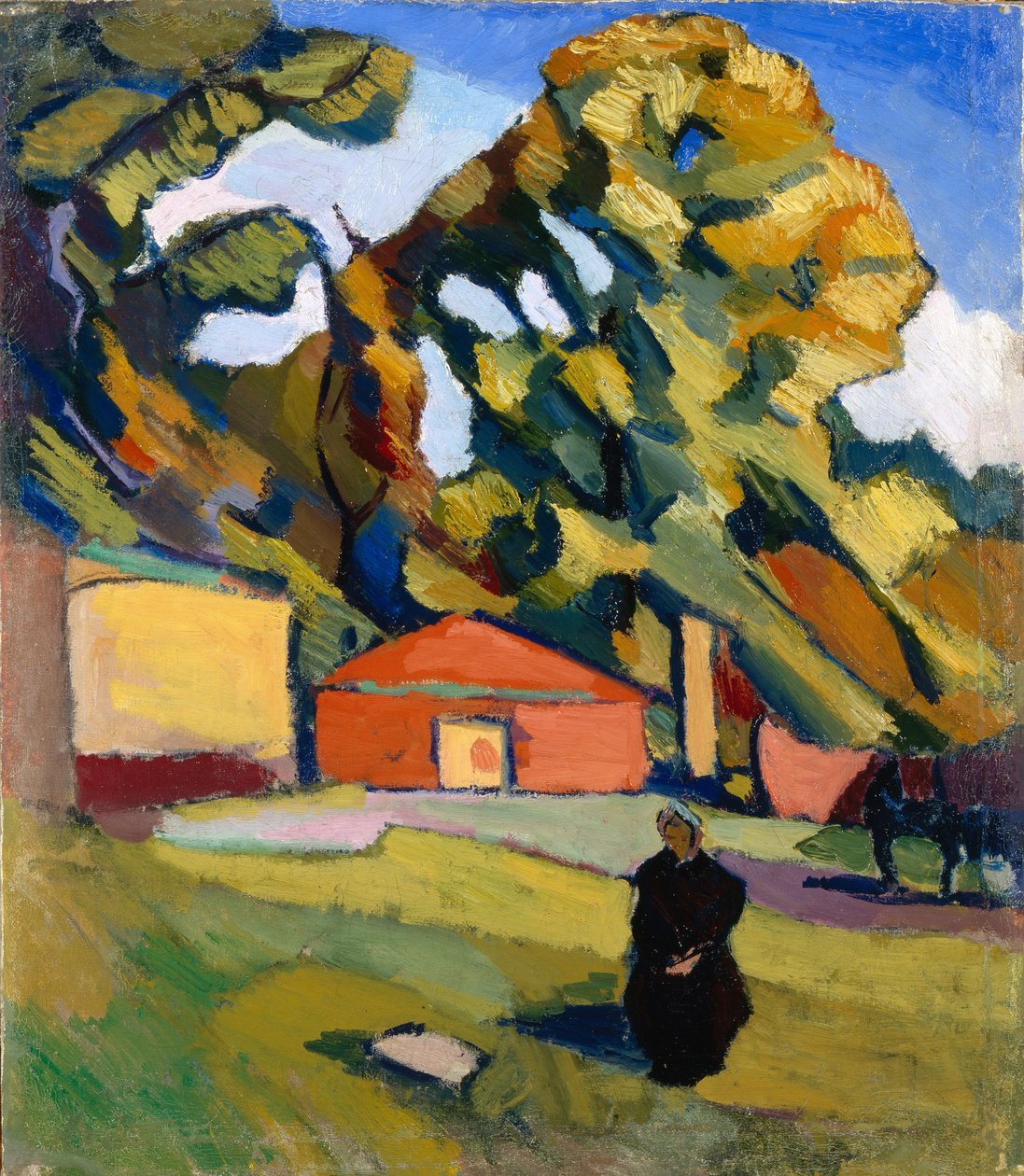 Paisaje Decorativo de Konstantin Nikolayevich Istomin