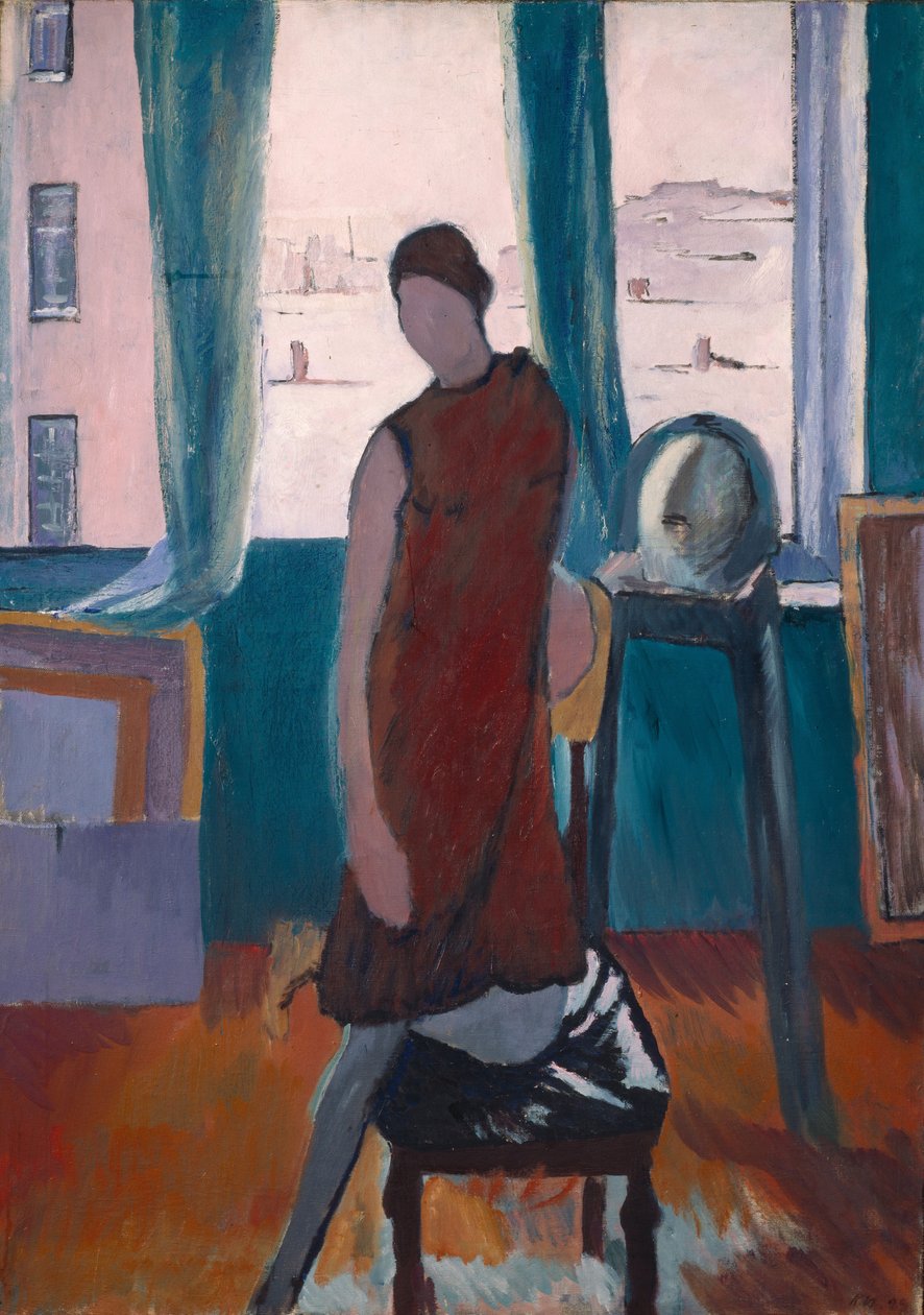En el estudio, 1929 de Konstantin Nikolayevich Istomin