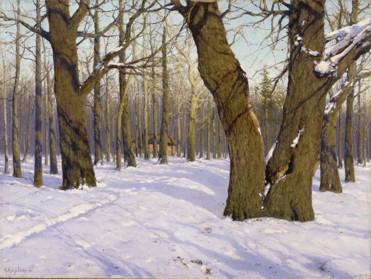 Primavera Temprana, 1910 de Konstantin Yakovlevich Kryzhitsky