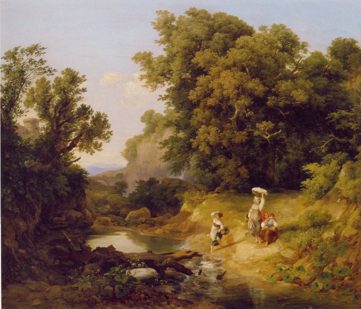 Paisaje ideal de Károly Markó