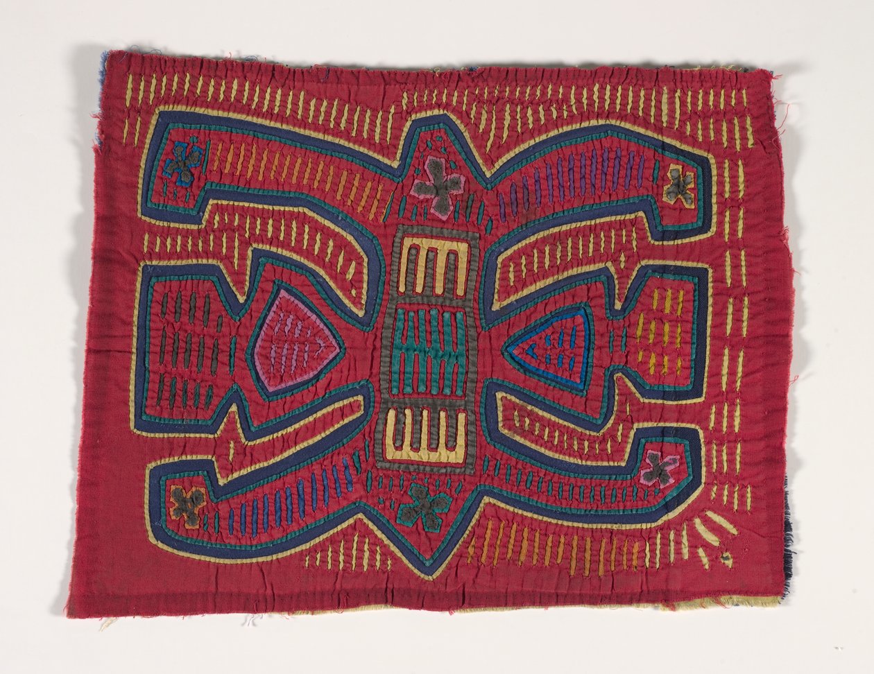 Panel de camisa (mola) (algodón aplicado) de Kuna Indian Culture