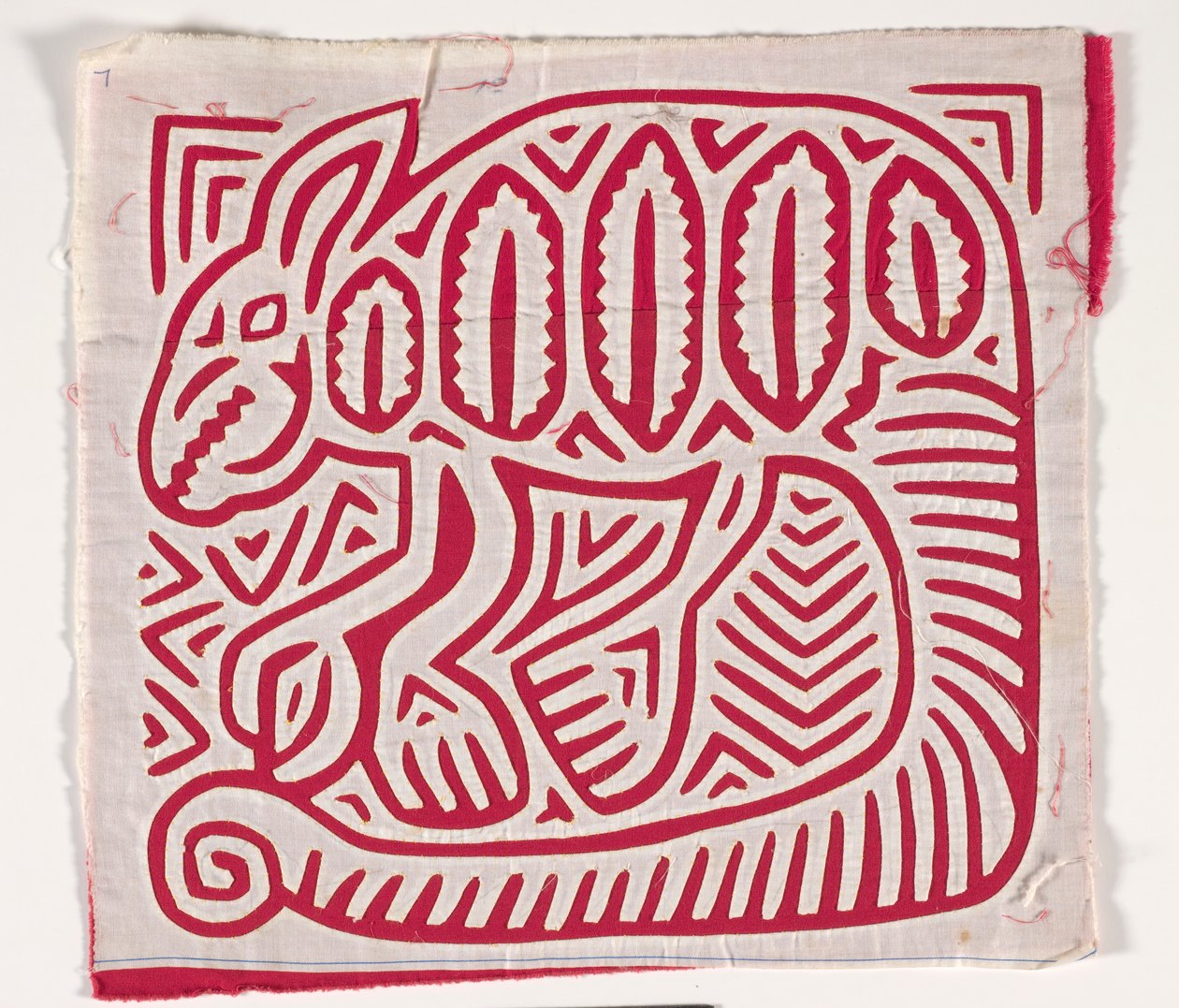 Panel de camisa (mola) (algodón aplicado) de Kuna Indian Culture