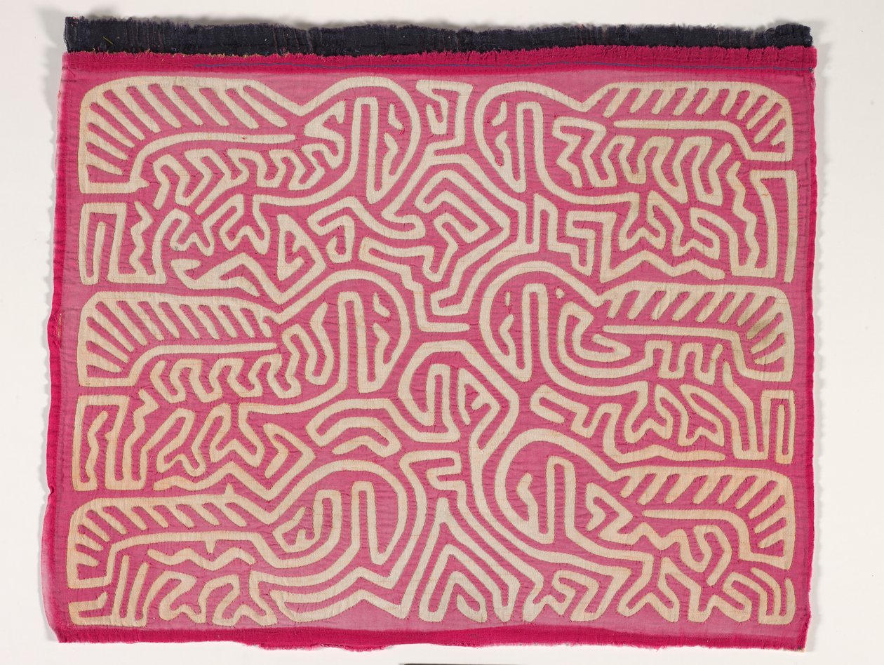 Panel de camisa (mola) (algodón aplicado) de Kuna Indian Culture