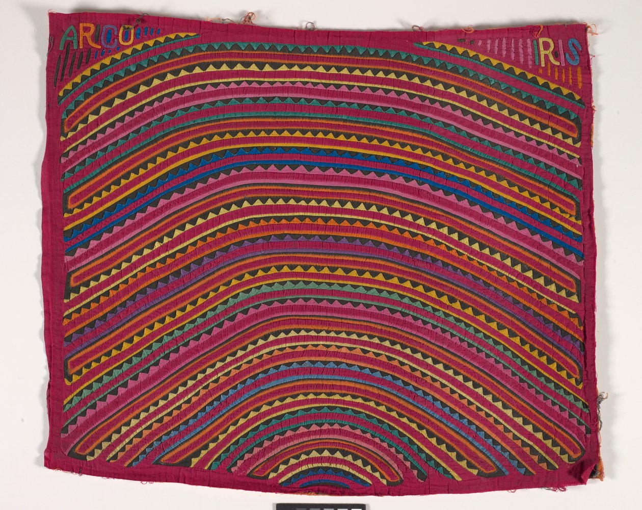 Panel de camisa (mola) (algodón aplicado) de Kuna Indian Culture