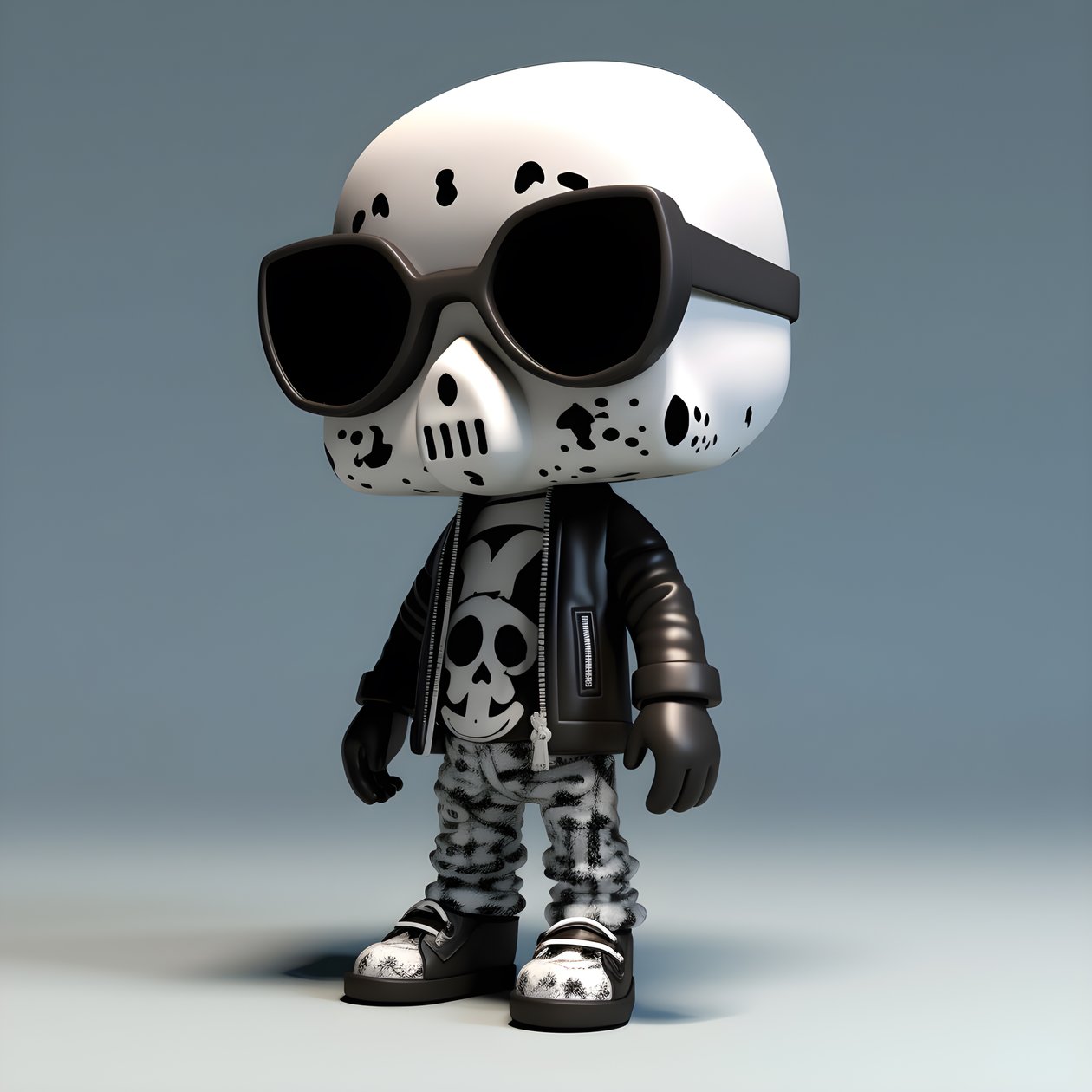 Chibi esqueleto diminuto 3 de Kurt Heppke