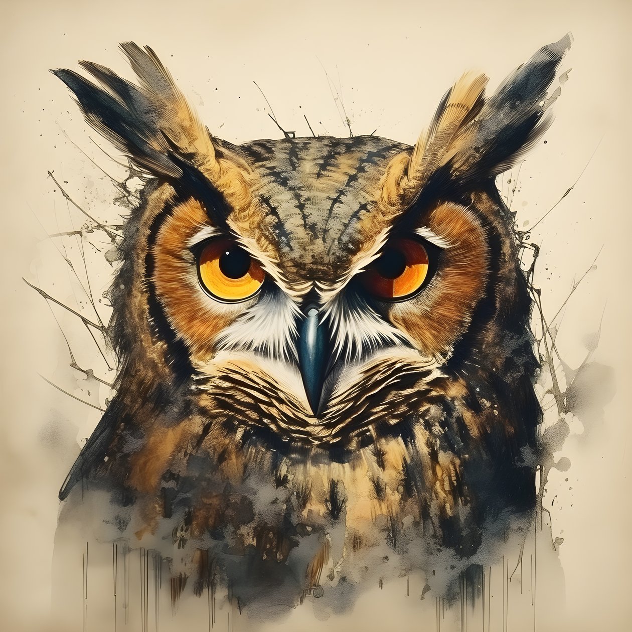 Eule 2 de Kurt Heppke