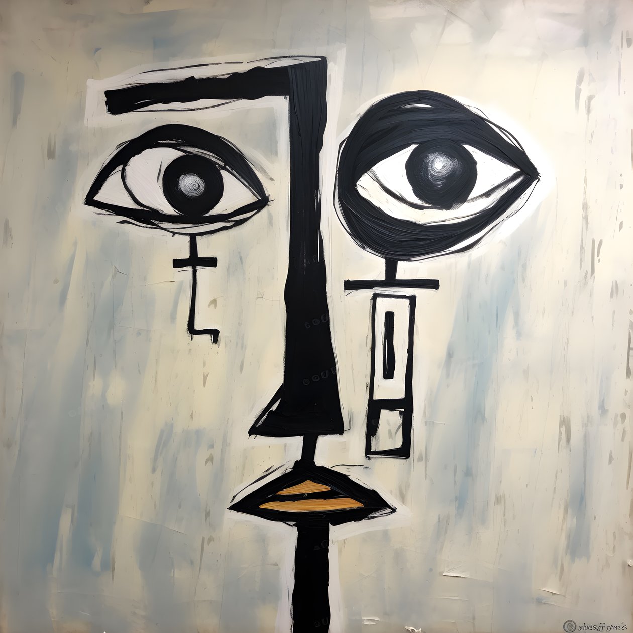 Cara con 3 ojos 3 de Kurt Heppke