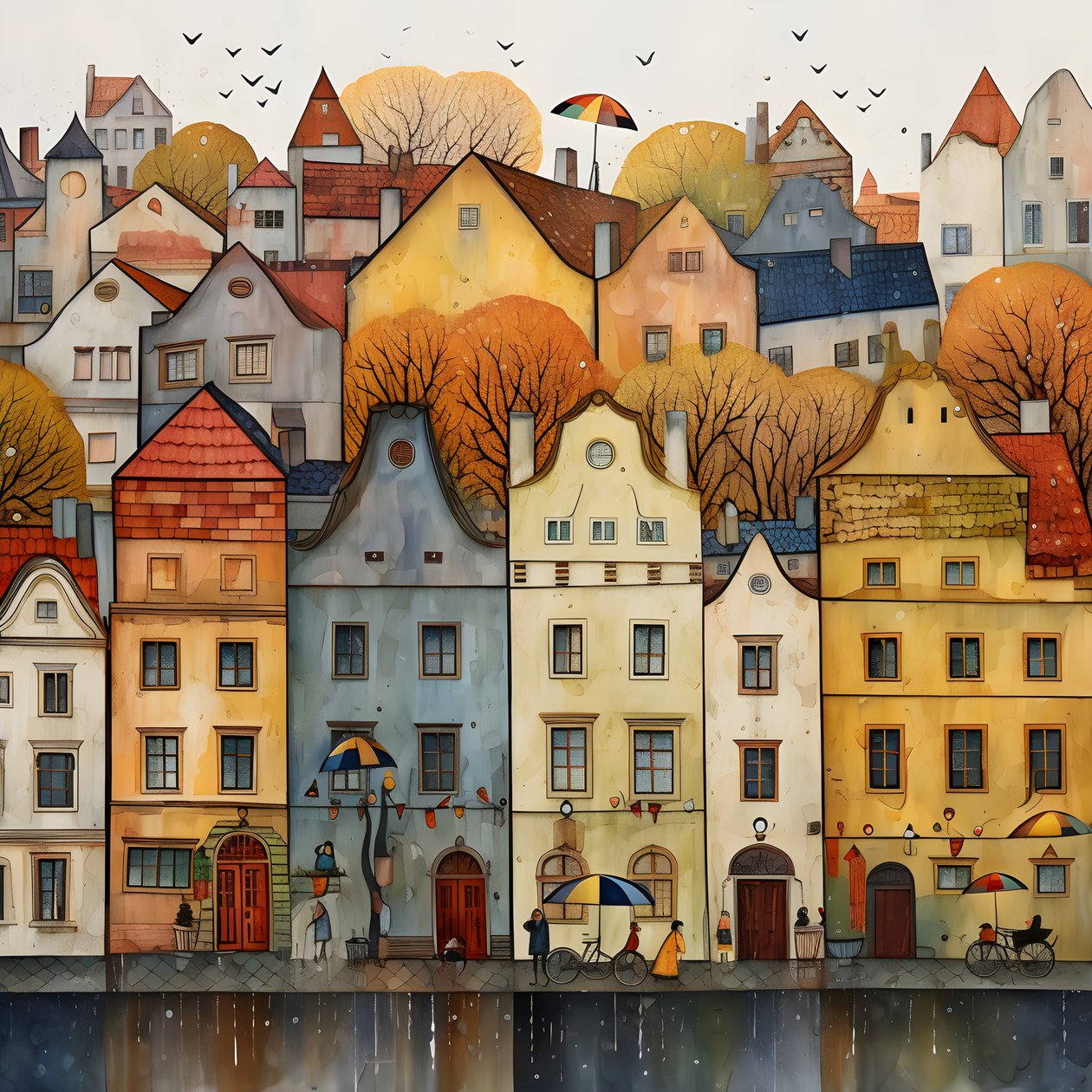 Praga Haeuser 1 de Kurt Heppke