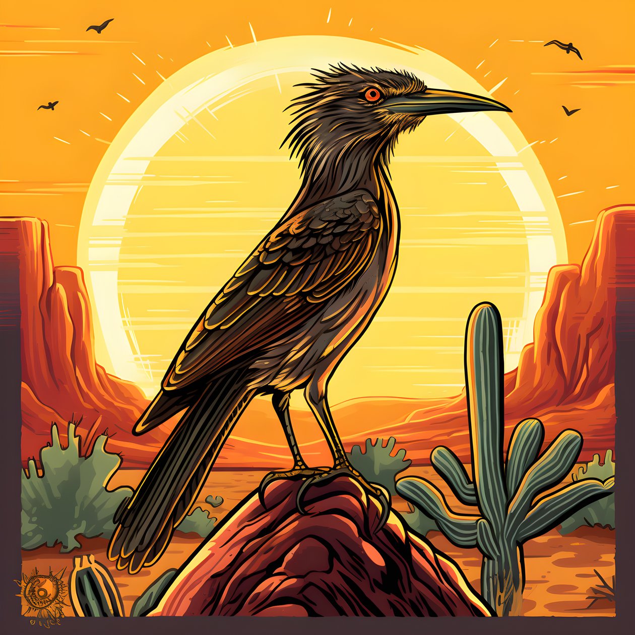 Correcaminos sol caliente 4 de Kurt Heppke