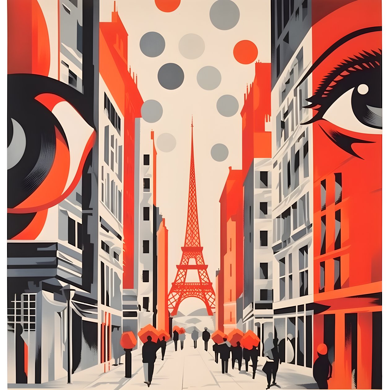 Cartel publicitario, París, Francia 4 de Kurt Heppke