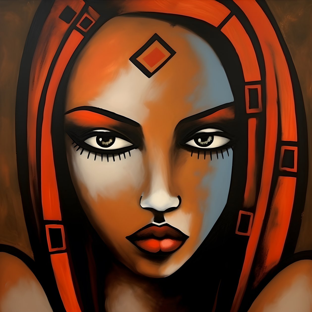 mujer africana 3 de Kurt Heppke