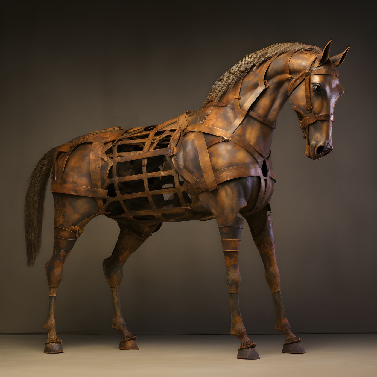 caballo antropomorfo 4 de Kurt Heppke
