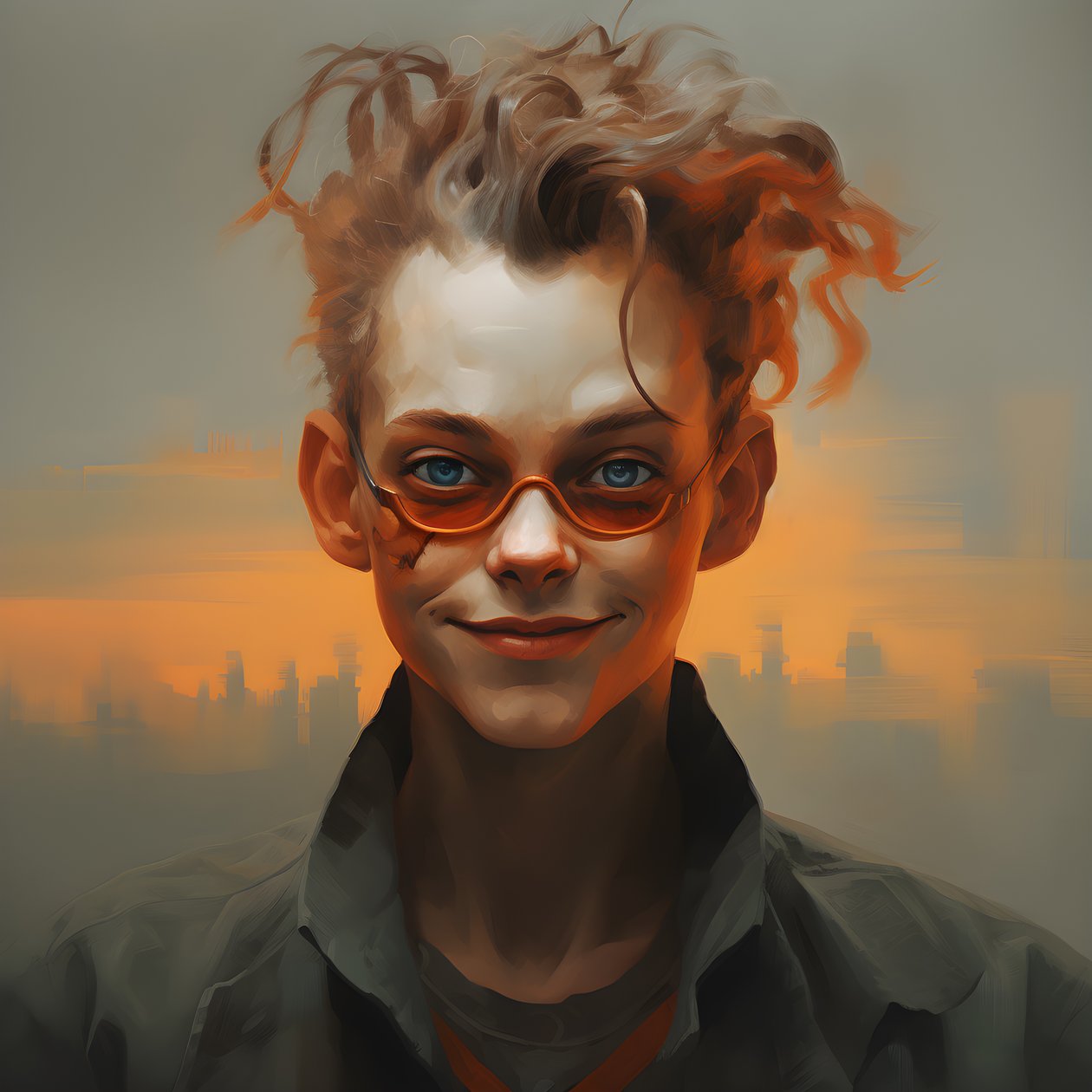 sonriente 3 de Kurt Heppke