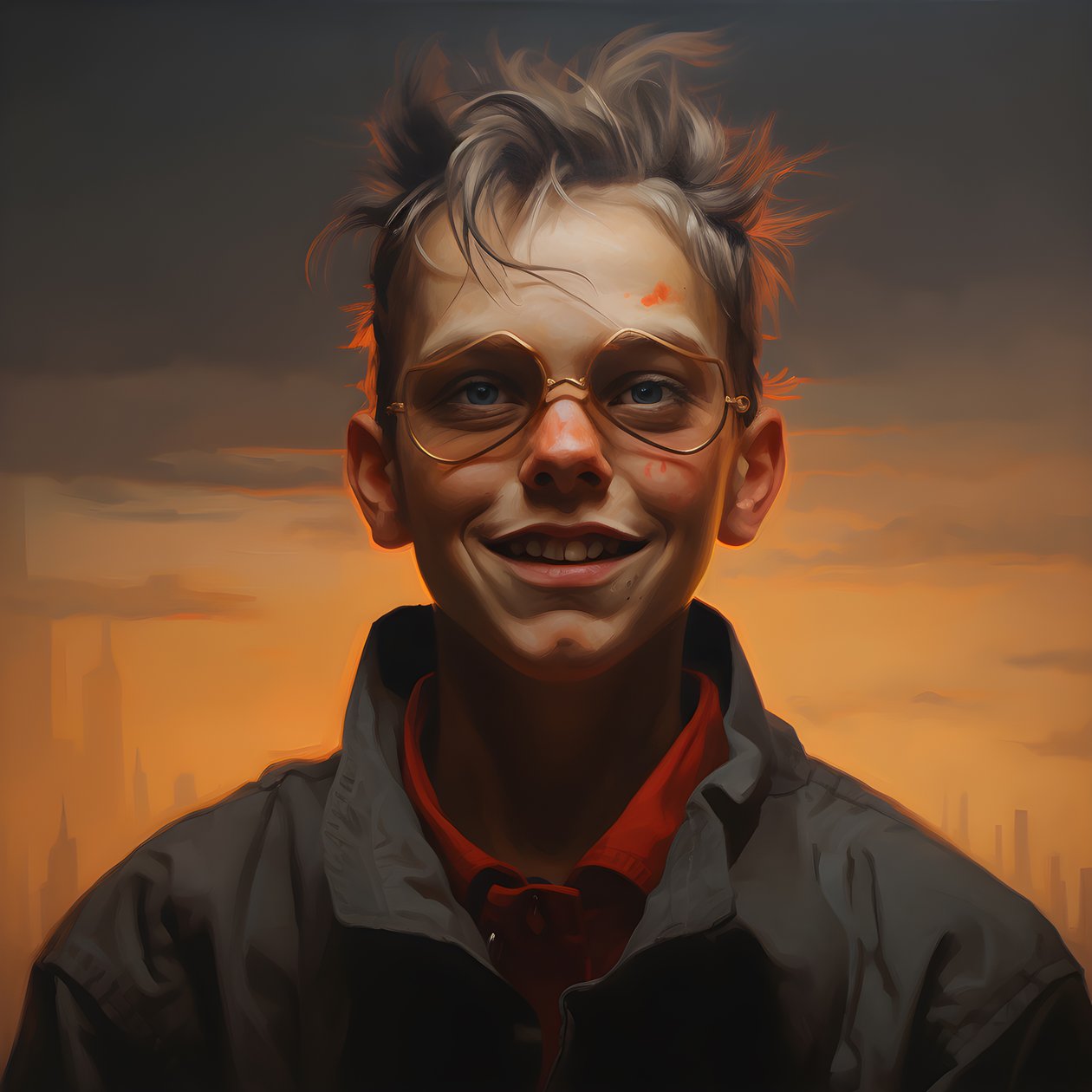 sonriente 4 de Kurt Heppke