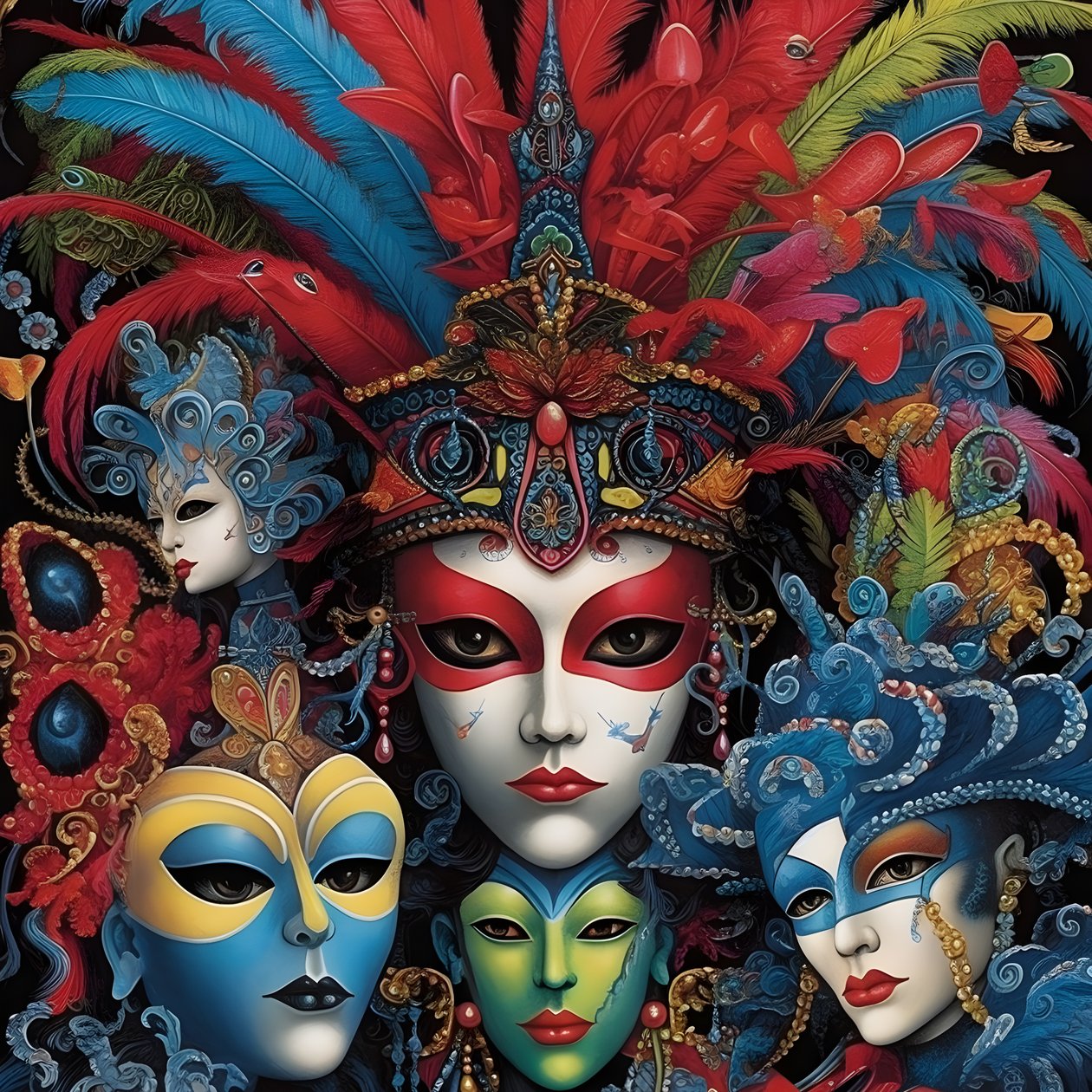 mascarada loca 1 de Kurt Heppke