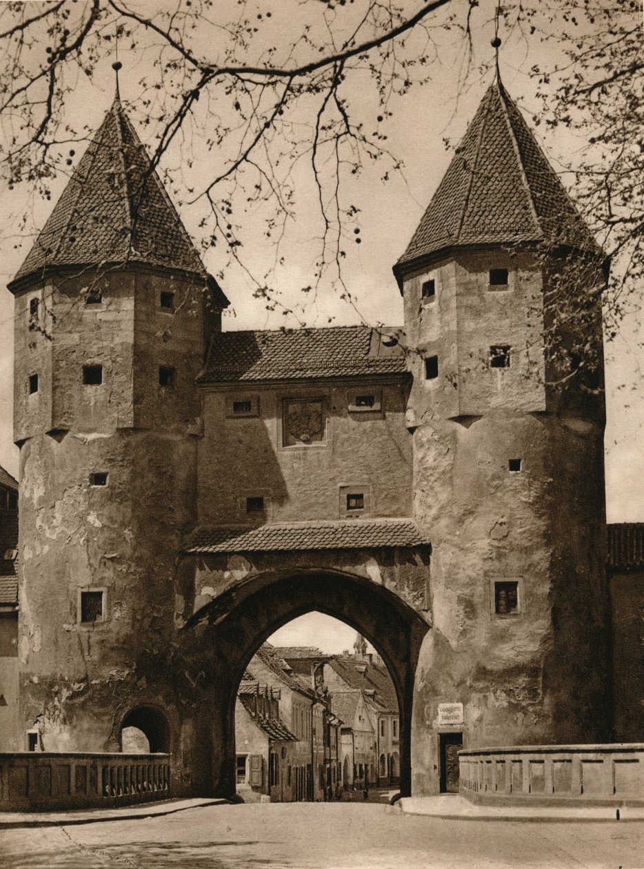 Amberg. Nabburger Tor, 1931 de Kurt Hielscher
