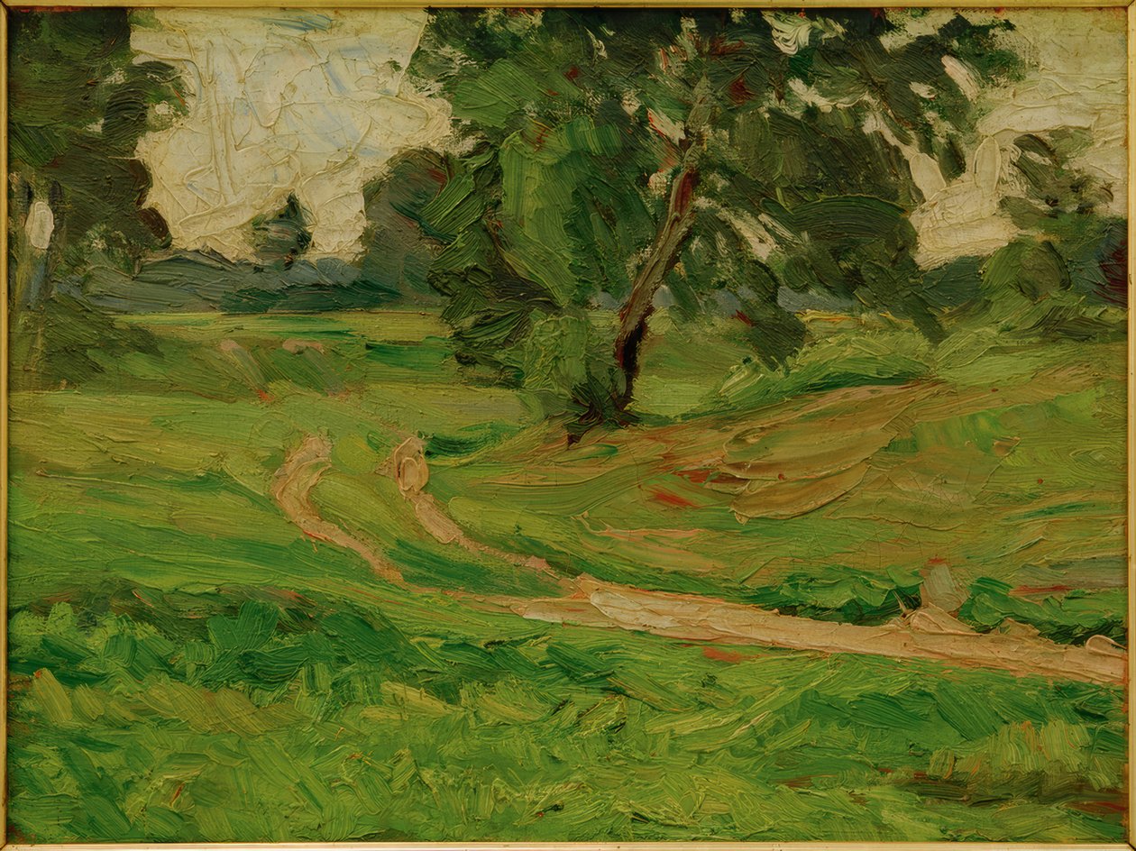 Paisaje de verano 1. Verano de Kurt Schwitters