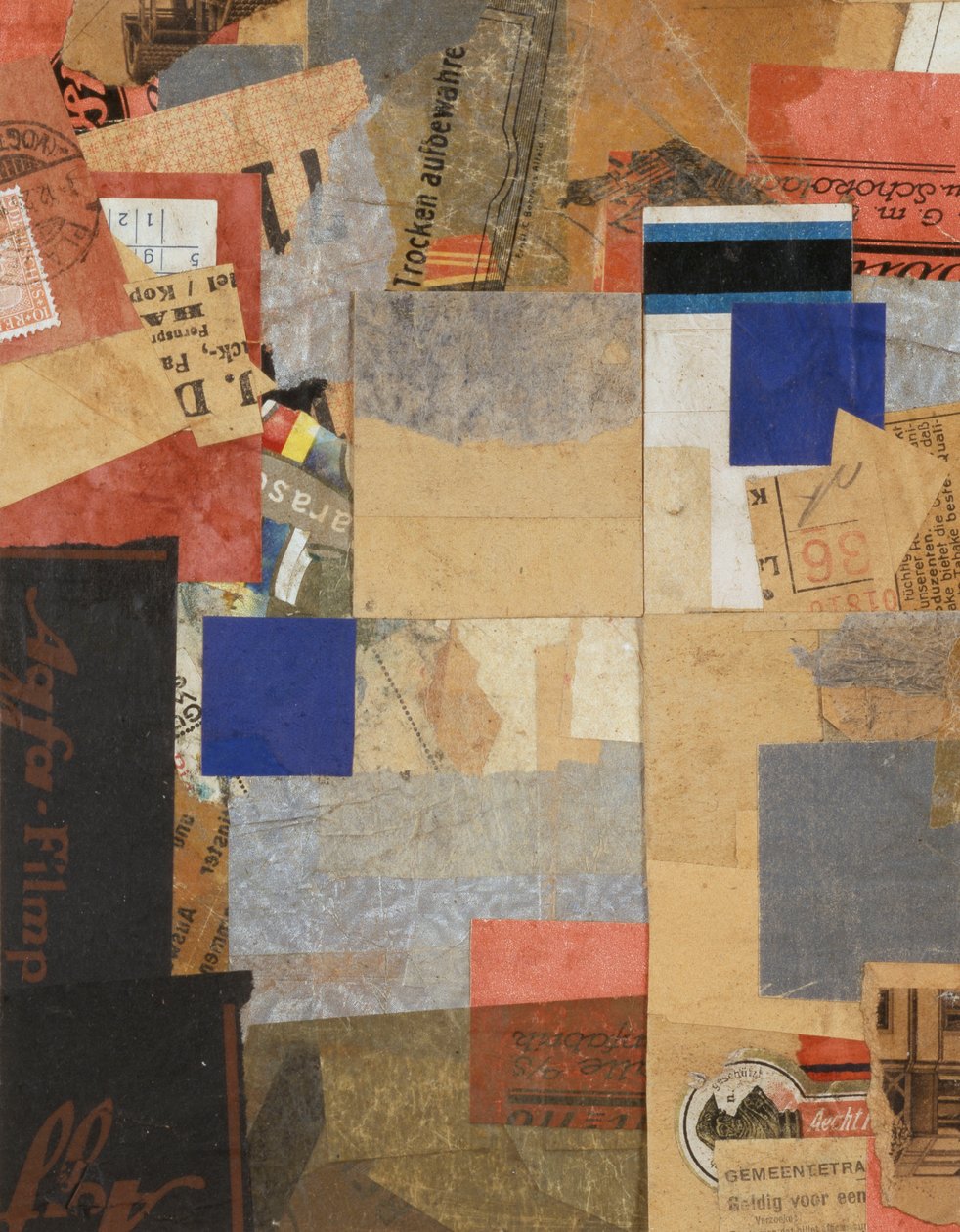 Fernspr. MZ 26,53, 1926 de Kurt Schwitters