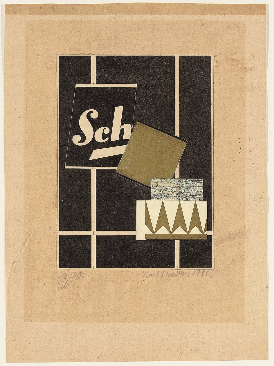 Mz 26.45 Sch. de Kurt Schwitters