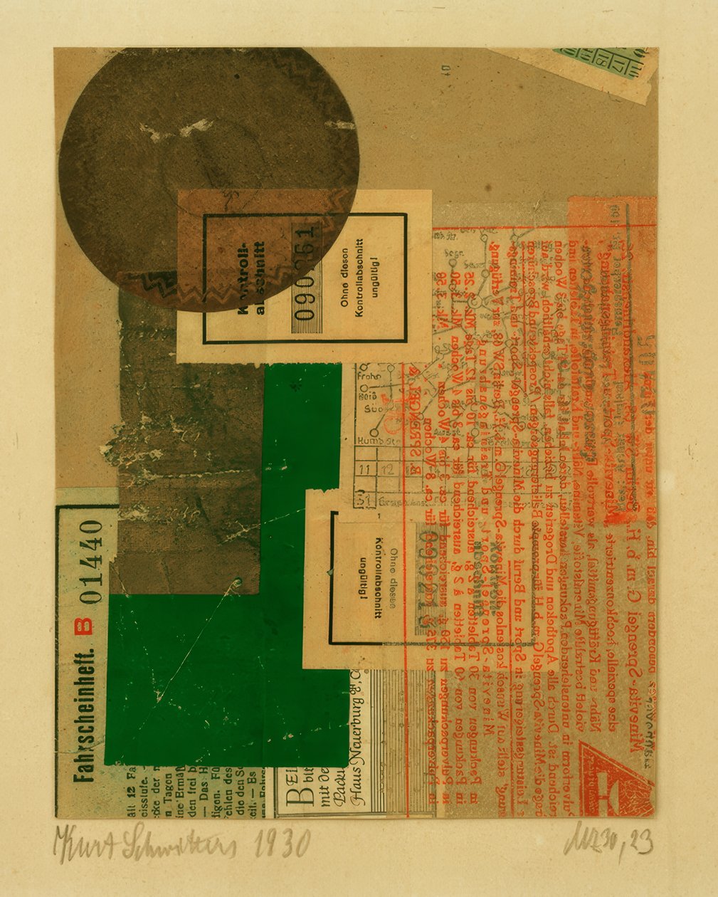 Mz 30,23 de Kurt Schwitters