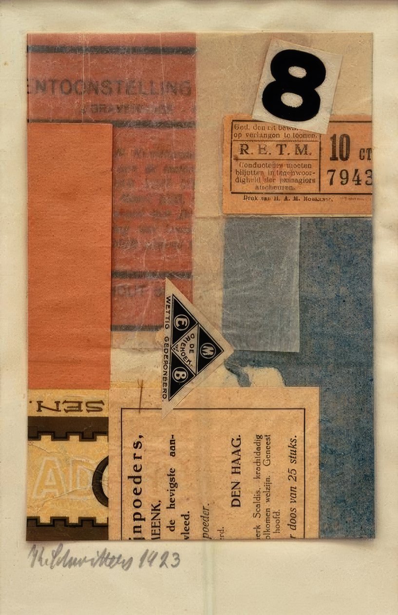 Sin título (8) de Kurt Schwitters