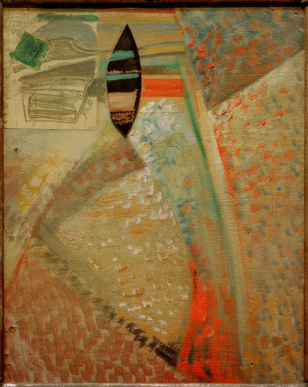 Sin título (Disco roto) de Kurt Schwitters