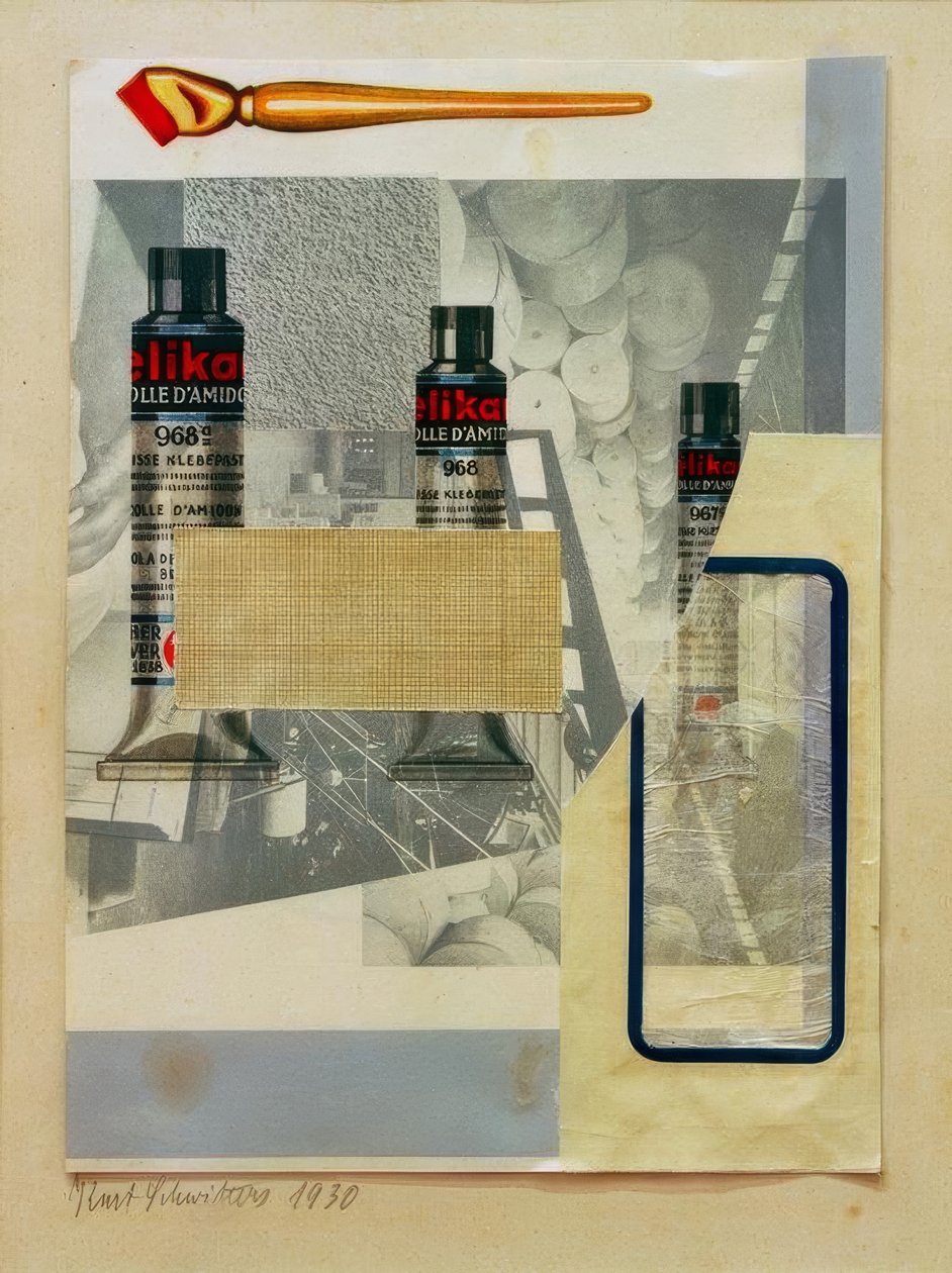 Sin título (Elika) de Kurt Schwitters