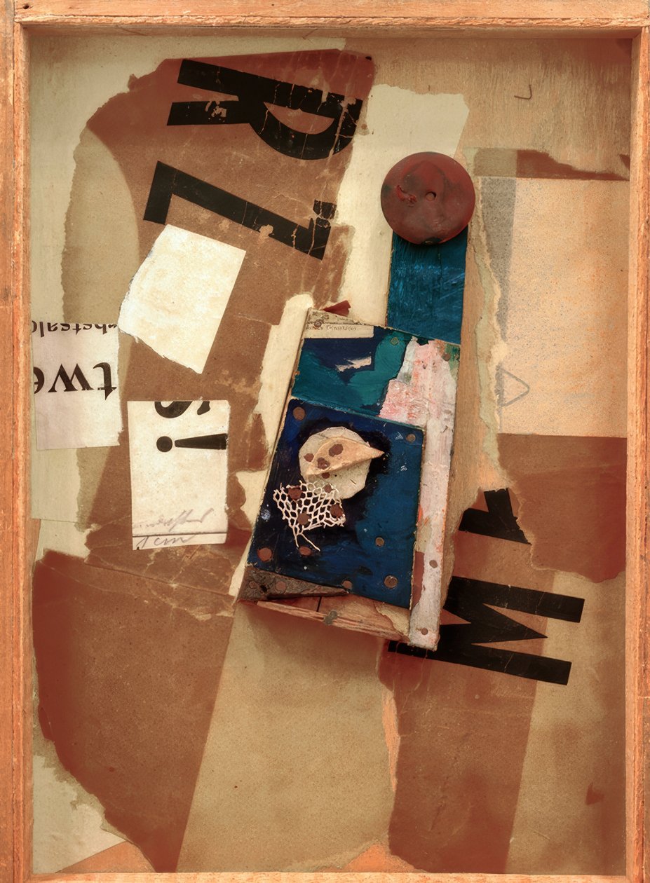 Sin título (Merz) de Kurt Schwitters