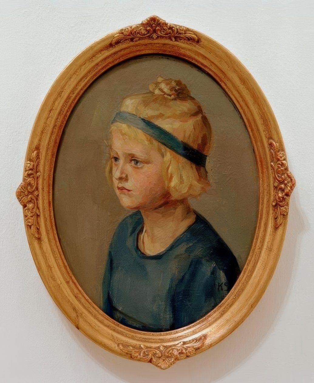 Sin título (Retrato de Maria Oehlmann) de Kurt Schwitters
