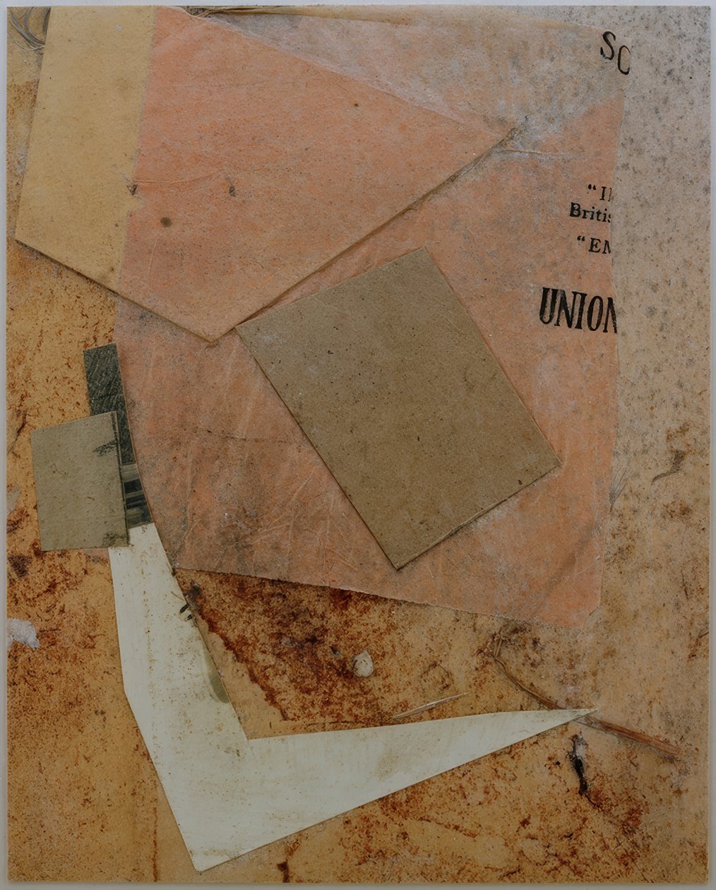 Sin título (Unión) de Kurt Schwitters