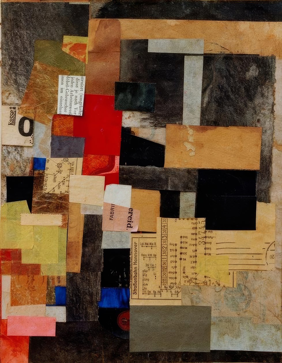 Sin título de Kurt Schwitters