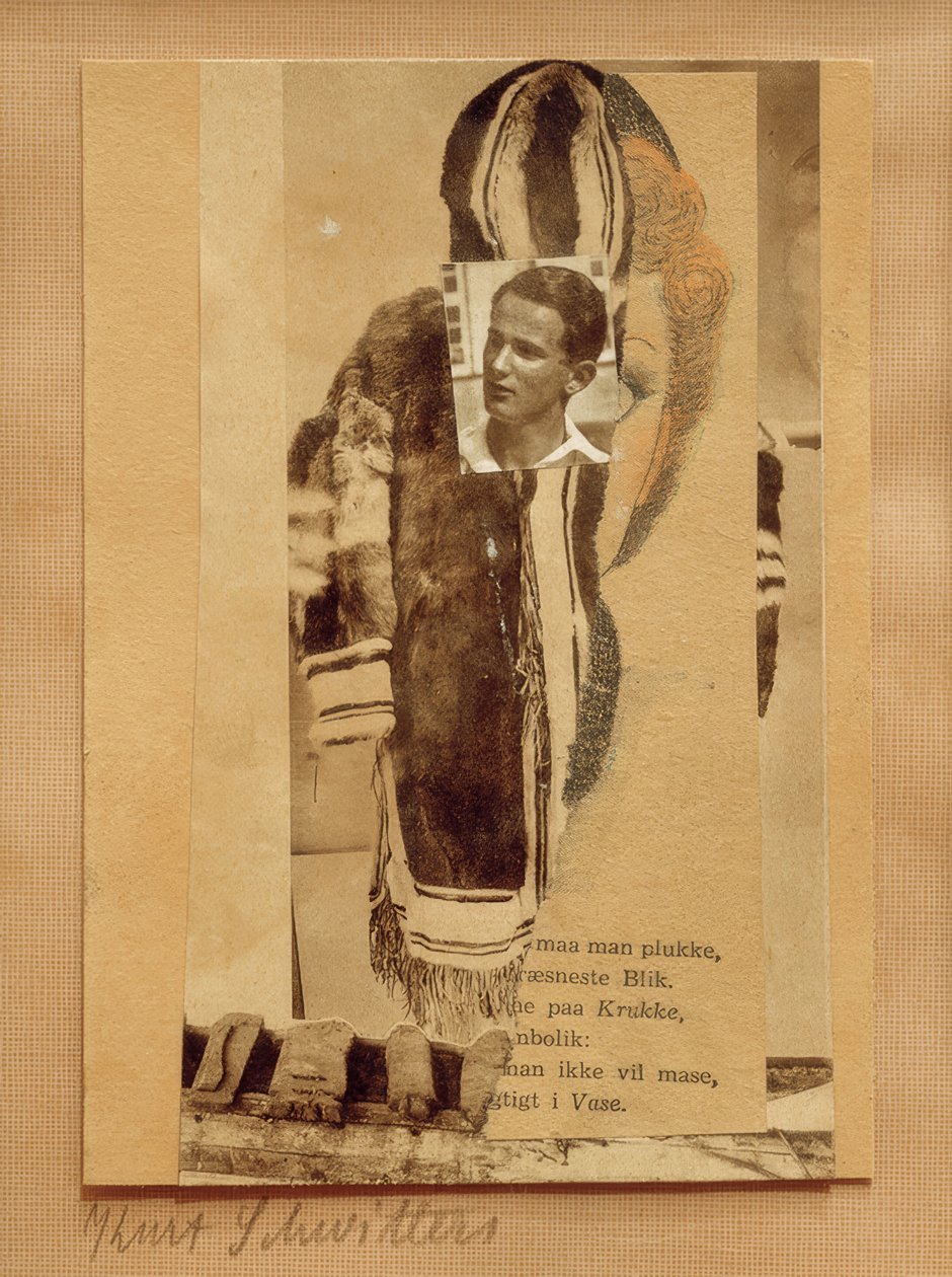 Sin título (paa Krukke) de Kurt Schwitters