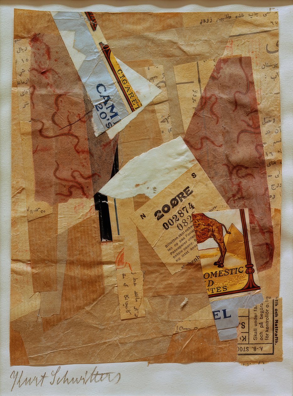 Sin título de Kurt Schwitters