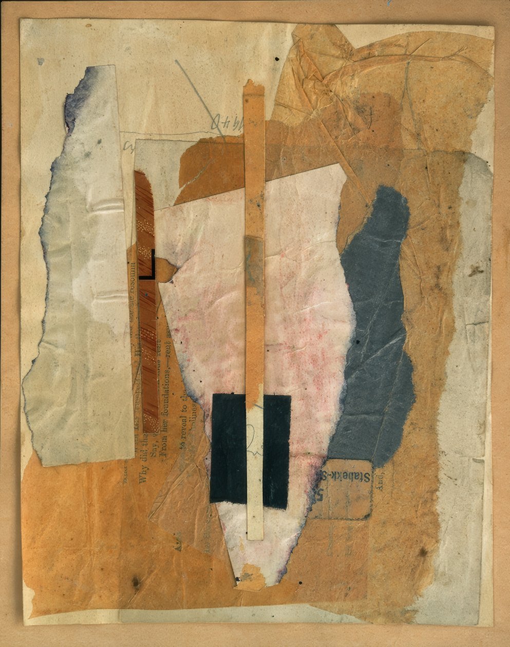 Fantasía sobre tejados de Kurt Schwitters