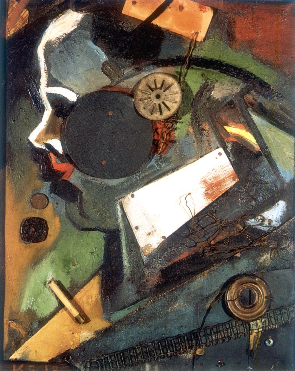 El doctor, 1919 de Kurt Schwitters