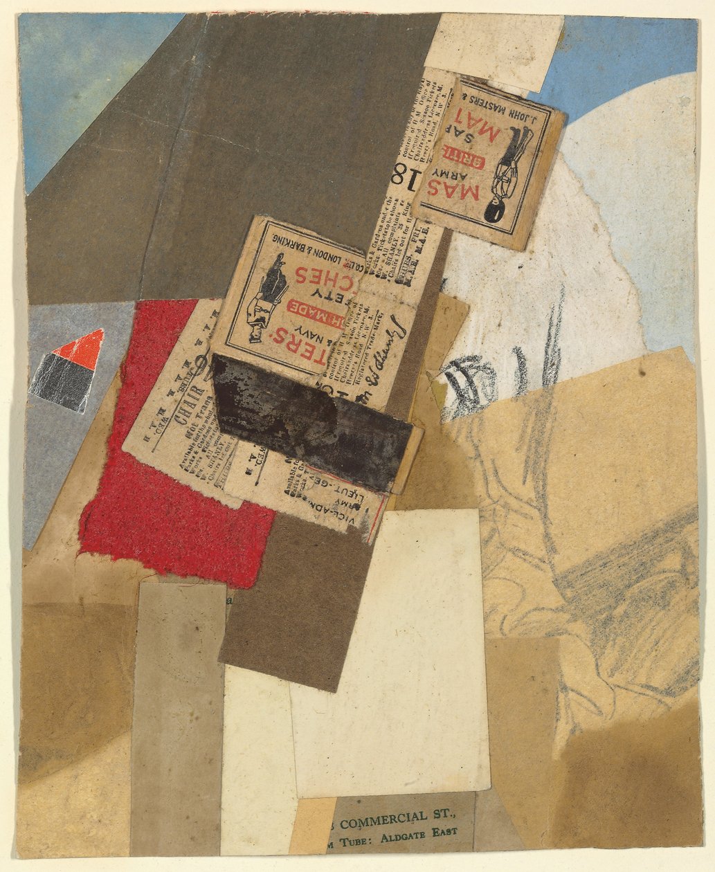 Sin título de Kurt Schwitters