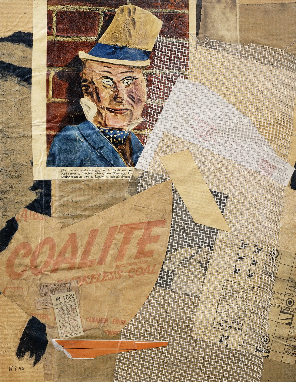 W.C. Fields de Kurt Schwitters