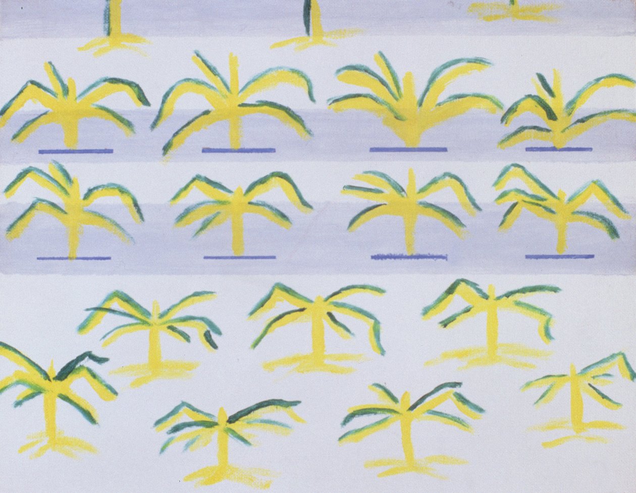 Sin título, 2004 (acrílico sobre lienzo) de Kurtis L. Miller