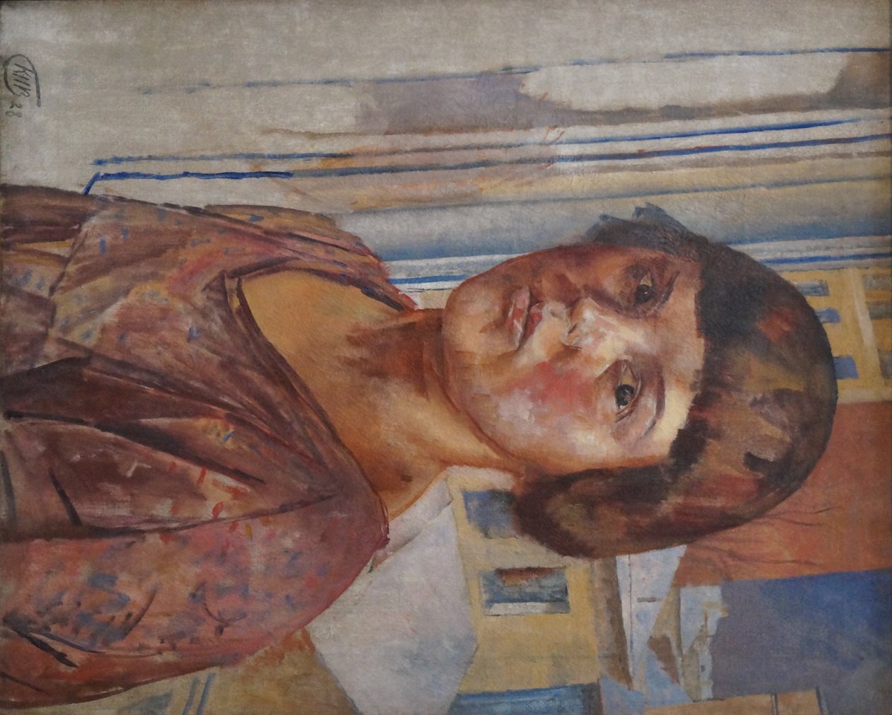Retrato de Irina Mstislavsky (1928) de Kuzma Petrov Vodkin