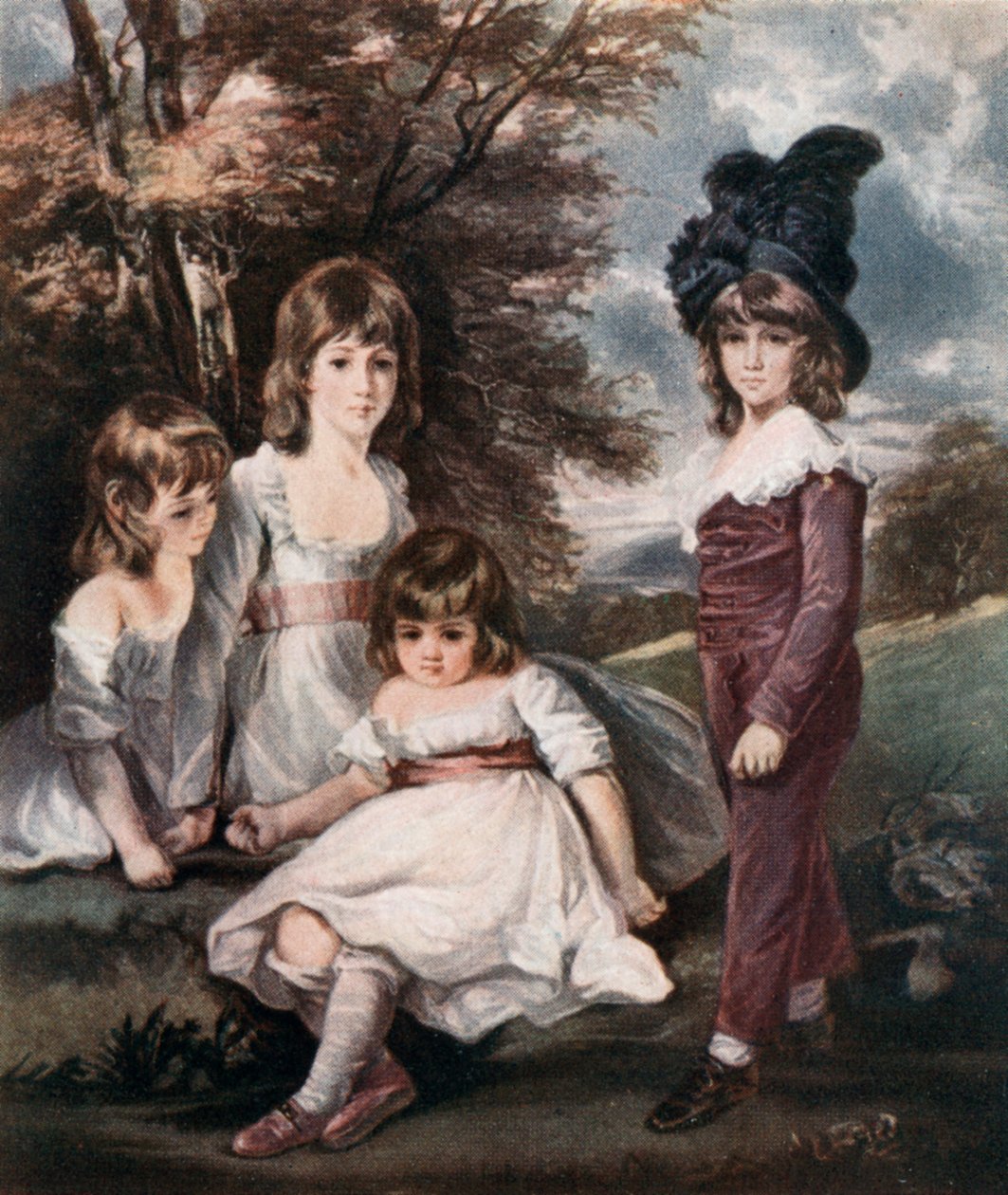 Retiro juvenil, siglo XVIII, 1912 de L. Edwards