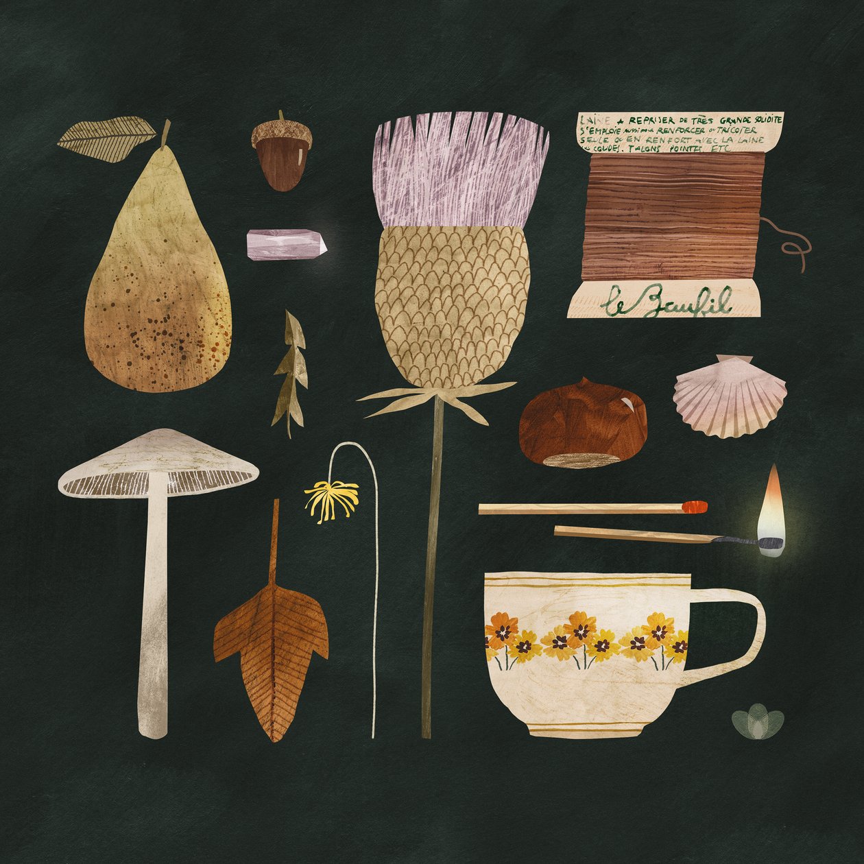 Colección de otoño, 2022 (ilustración) de Léa Le Pivert