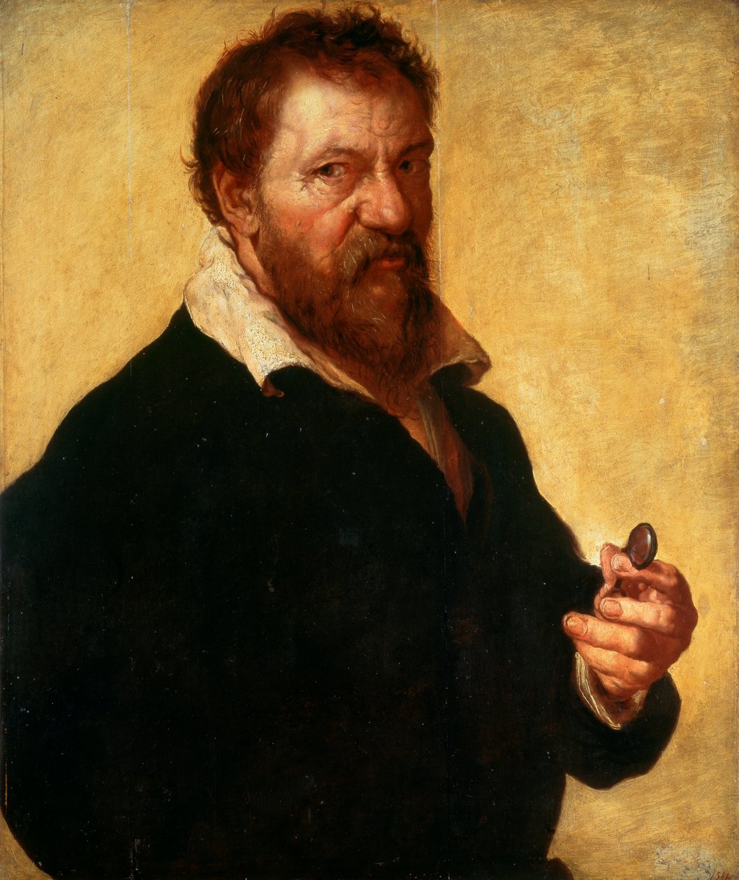 Autorretrato, 1566 de Lambert Lombard