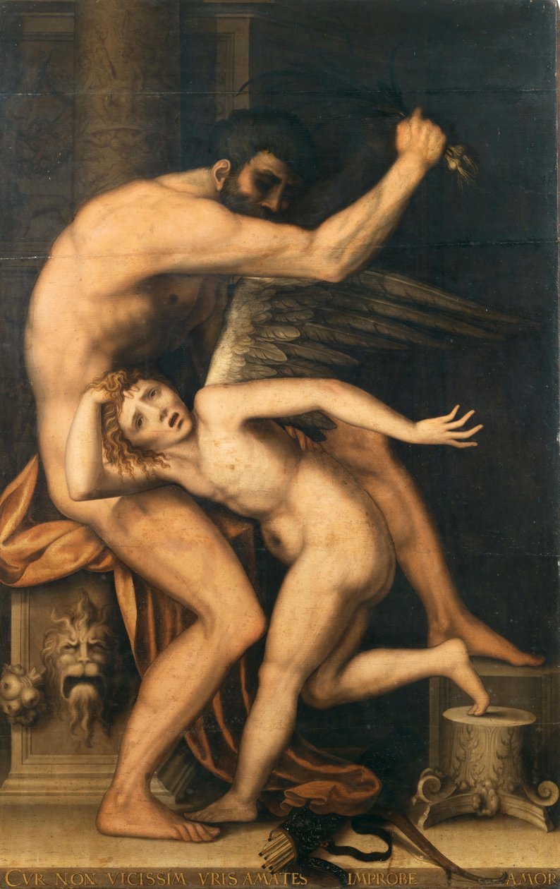El castigo de Cupido de Lambert Suavius