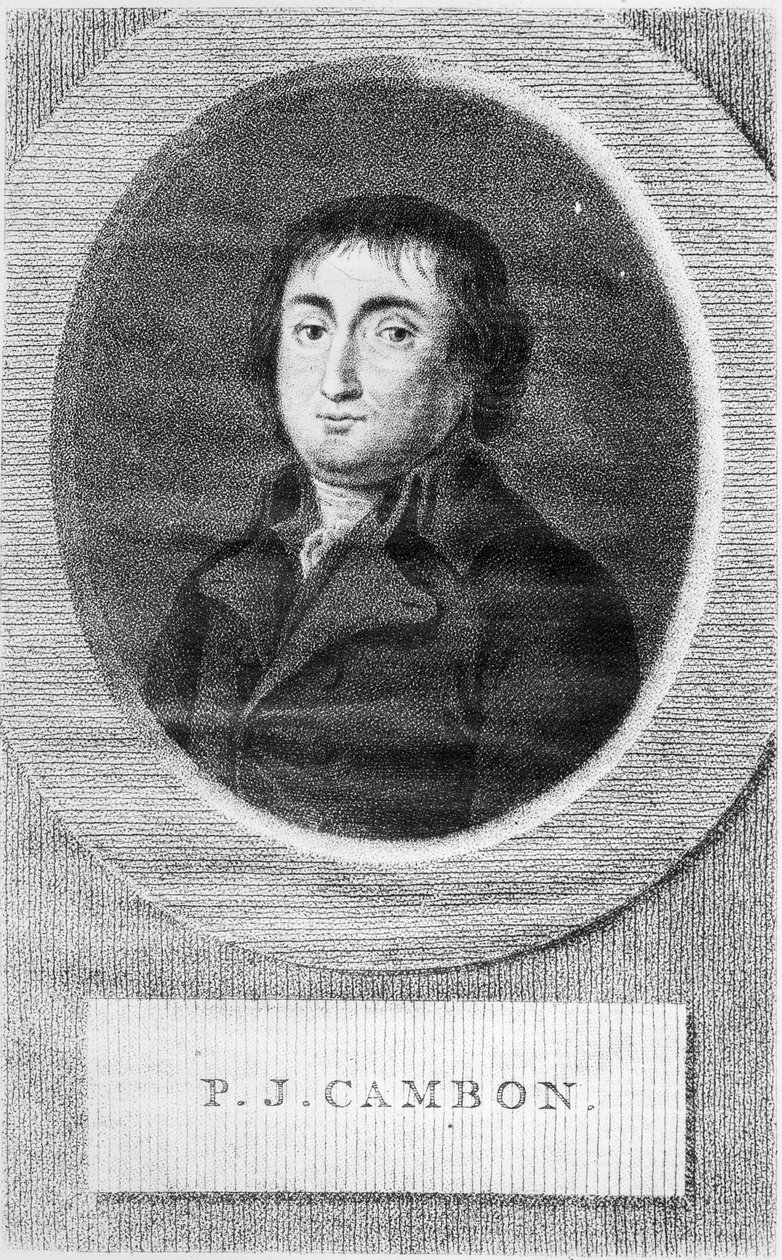 Retrato de Pierre Joseph Cambon (1756-1820) de Lambertus Antonius Claessens